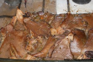 Ciuperci pleurotus marinate la cuptor