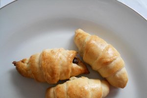 Cornuri cu ciocolata