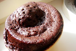 Chocolate Mug cake- Chec de ciocolată în 2 minute
