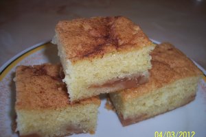 Prajitura cu gem de pere si scortisoara