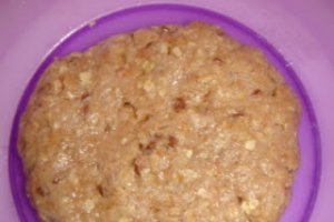 Tartă cu mere și piersici - de post  (blat dietetic)