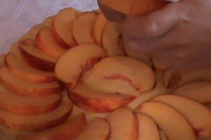 Tarta cu nectarine