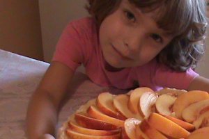 Tarta cu nectarine