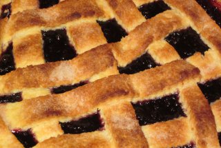 Prajitura cu dulceata de zmeura/mure