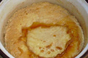 Tort cu crema de zahar ars