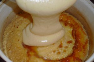 Tort cu crema de zahar ars