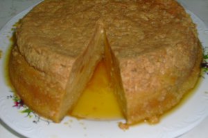 Tort cu crema de zahar ars