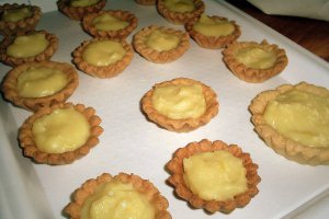 Cosulete cu vanilie si mousse de fructe de padure
