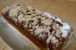 Chec cu pere si piersici (de post)