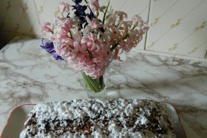 Chec cu pere si piersici (de post)