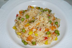 Orez cu legume mexicane