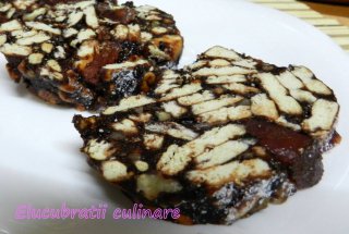 Salam de biscuiti reteta
