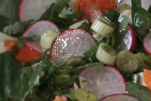 Salata de spanac cu leurda