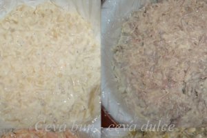 Salata de curcan in straturi
