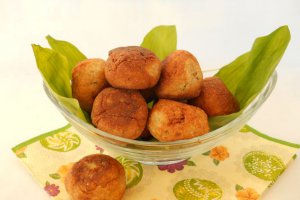 Bulete de cartofi cu leurdă