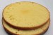 Tort cu frisca , fructe si glazura de ciocolata-0