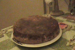 Tort cu mere si zahar caramelizat