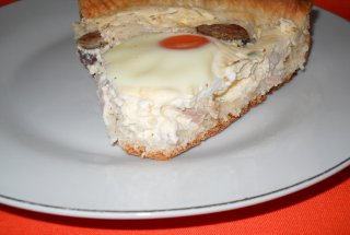 Tarta cu smantana si oua