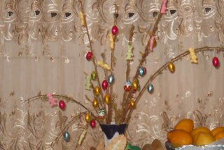 Ornamente de Paste din oua de ciocolata