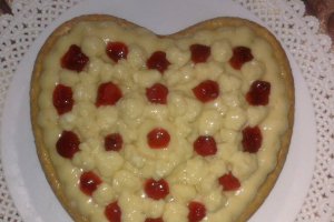 Tarta cu dulceata de capsuni