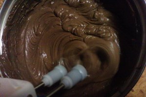 Prăjitură cu cremă ganache