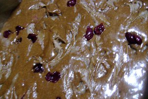 Negresă cu caramel şi piure de castane