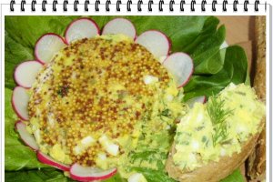 Salata exotica de oua