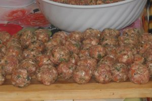 Crochete din carne de vita.