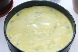 Desert New York cheesecake cu afine
