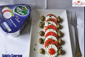 Salata Caprese cu miez de lapte