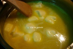 Ciocolata de casa cu aroma de portocala