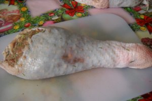 Pulpa de curcan umpluta