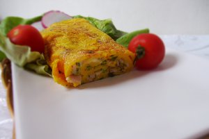 Omletă rulată