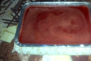Granita de capsuni