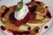 Pancakes cu ricotta si fructe de padure-6