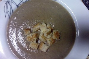 Supă cremă de ciuperci