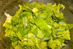 Salata de leurda cu salata verde