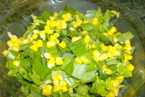 Salata de leurda cu salata verde