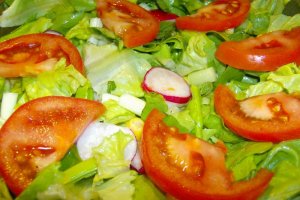 Salata de leurda cu salata verde