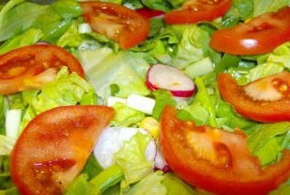 Salata de leurda cu salata verde