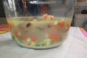 Pilaf cu legume la cuptor