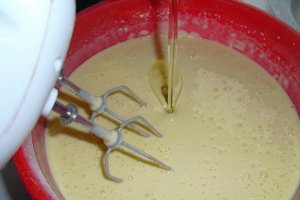 Clatite cu gem de afine si Miez de Lapte