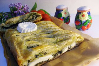 Impletitură rustică cu Miez de lapte şi spanac