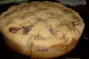 Tarta cu mere si prune