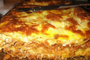 Lasagne cu carne tocata