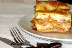 Lasagne cu carne tocata