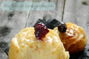 Muffins cu lapte condensat