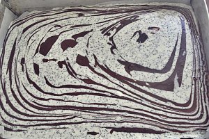 Prajitura Zebra cu mac