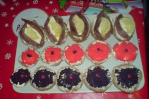aperitiv cu caviar
