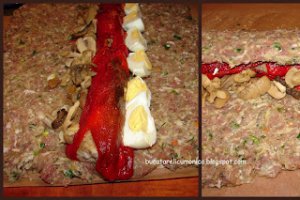 Rulada de carne tocata